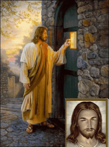 jesus christ knocking knock lord