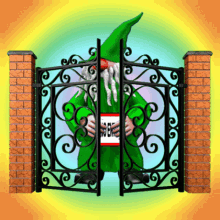 No Entry Green Goblin GIF - No Entry Green Goblin Cant Enter GIFs