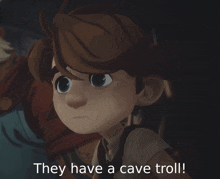 They Have A Cave Troll The Wingfeather Saga GIF