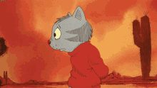 Fritz The Cat Roll Eyes GIF