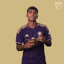 Have Some Mate Tea Facundo Torres GIF - Have Some Mate Tea Facundo Torres Orlando City Sc GIFs