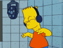 The Simpsons Bart Simpson GIF - The Simpsons Bart Simpson In The Studio GIFs