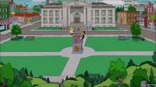Simpsons Predict The Future GIF - Simpsons Predict The Future Statue GIFs