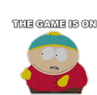 The Game Is On Cartman Sticker - The Game Is On Cartman South Park Stickers