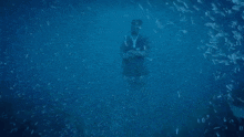 Travis Scott Underwater Laflame GIF - Travis Scott Underwater Travis Scott Laflame GIFs