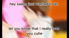 Salem Doki Doki GIF - Salem Doki Doki I Love You Salem GIFs