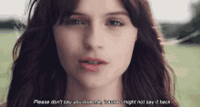 Please Dont Say You Love Me GIF
