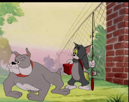 Dog Cartoon GIF - Dog Cartoon Tom And Jerry - Discover & Share GIFs