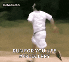 run running running away