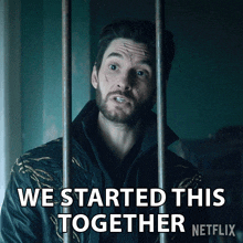 We Started This Together General Kirigan GIF - We Started This Together General Kirigan Ben Barnes GIFs