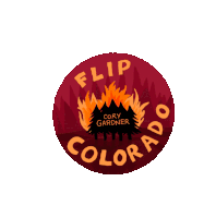 Flip Colorado Colorado Sticker - Flip Colorado Colorado Co Stickers