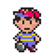 earthbound ness spinning mother2