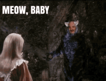 Meow Baby Alice In Wonderland GIF - Meow Baby Alice In Wonderland 1985 GIFs