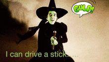 Ican Drive Astick Witch GIF - Ican Drive Astick Witch Illgetyou GIFs