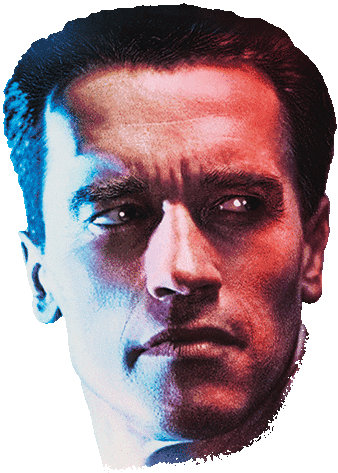 Arnold Schwarzenegger Sticker - Arnold Schwarzenegger Terminator Stickers