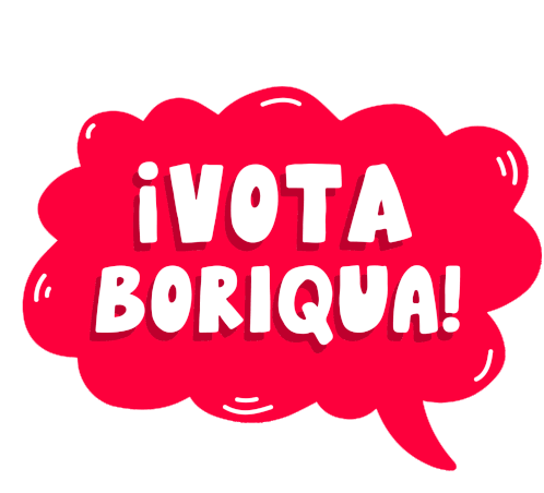 Vota Boriqua Puerto Rico Sticker - Vota Boriqua Puerto Rico Puerto Rican Stickers