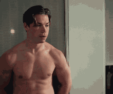 Will Poulter Whistleblower GIF - Will Poulter Whistleblower Muscles GIFs