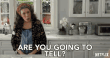 Are You Going To Tell Lily Tomlin GIF - Are You Going To Tell Lily Tomlin Frankie Bergstein GIFs