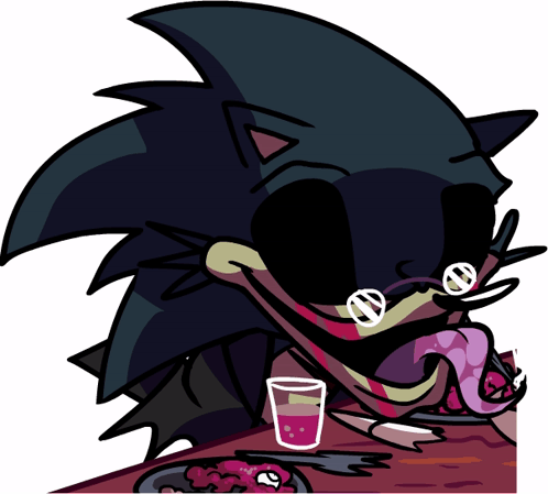 Lord X Sonic Exe Fnf Sticker