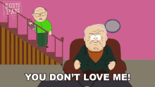 You Dont Love Me Mr Garrison GIF - You Dont Love Me Mr Garrison Herbert Garrison Sr GIFs