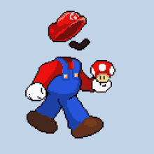 Invisible Mario Mario Invis GIF