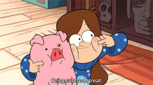Me All The Time GIF - Cute And Great Mabel Pig GIFs