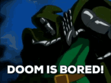 Doom Doom Is Bored GIF