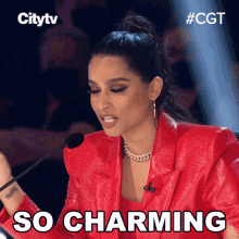 So Charming Lilly Singh GIF - So Charming Lilly Singh Canadas Got Talent GIFs