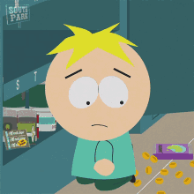 Thinking Butters Stotch GIF - Thinking Butters Stotch South Park GIFs