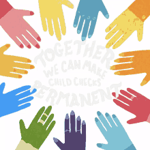together we can make child checks permanent all together unity union community