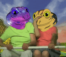 Frogs Fuck Cyber Frogs GIF