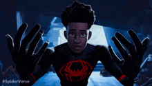 Across The Spider Verse Miles Morales GIF - Across The Spider Verse Miles Morales Miles Morales Across The Spider Verse GIFs