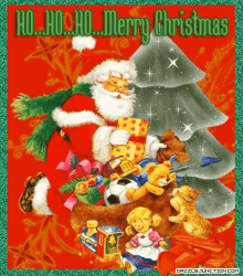 Ho Ho Ho Merry GIF - Ho Ho Ho Merry Christmas GIFs