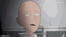 Saitama One Punch Man GIF - Saitama One Punch Man Old Enemy GIFs
