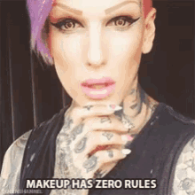 Jeffree Star Makeup Has Zero Rules GIF