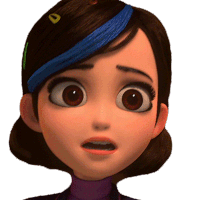 Shocked Claire Nuñez Sticker - Shocked Claire Nuñez Trollhunters Tales Of Arcadia Stickers