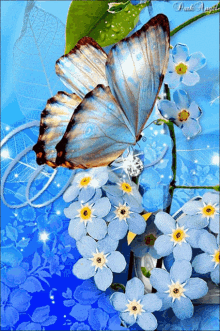 Butterfly Flower GIF - Butterfly Flower Waving GIFs