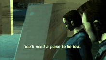 Gtagif Gta One Liners GIF - Gtagif Gta One Liners Youll Need A Place To Lie Low GIFs