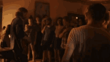 Singing The Crowd GIF - Singing The Crowd Fans GIFs