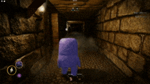 a screenshot of a video game shows a ghost with a green background