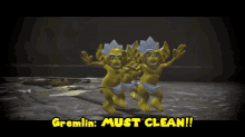 Smg4 Gremlin GIF - Smg4 Gremlin Must Clean GIFs