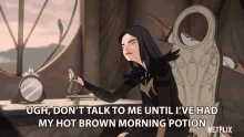 Ugh Dont Talk To Me Until Ive Had My Coffee GIF - Ugh Dont Talk To Me Until Ive Had My Coffee Brown Morning Potion GIFs