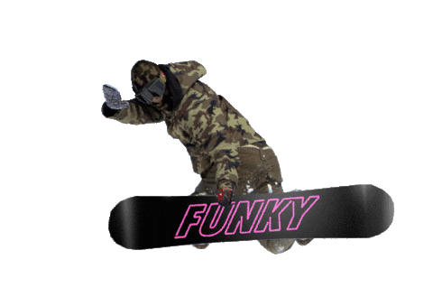 Funky Snowboard Sticker - Funky Snowboard Maiocco Stickers