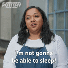 I'M Not Gonna Be Able To Sleep The Great Canadian Pottery Throw Down GIF - I'M Not Gonna Be Able To Sleep The Great Canadian Pottery Throw Down I Can'T Sleep GIFs