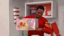 The Fresh Beat Band Shout Pouring In His Cereal GIF - The Fresh Beat Band Shout Pouring In His Cereal Cereal GIFs