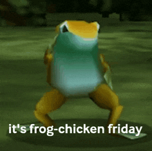 Frog Chicken GIF - Frog Chicken Friday GIFs