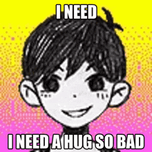 Omori I Need A Hug GIF