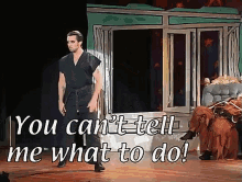 You Cant Tell Me What To Do Always GIF - You Cant Tell Me What To Do Always Sunny GIFs