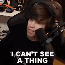I Cant See A Thing Casey Kirwan GIF - I Cant See A Thing Casey Kirwan I Dont See Anything GIFs