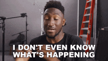 I Don'T Even Know What'S Happening Marques Brownlee GIF - I Don'T Even Know What'S Happening Marques Brownlee I Don'T Even Know What'S Going On Right Now GIFs